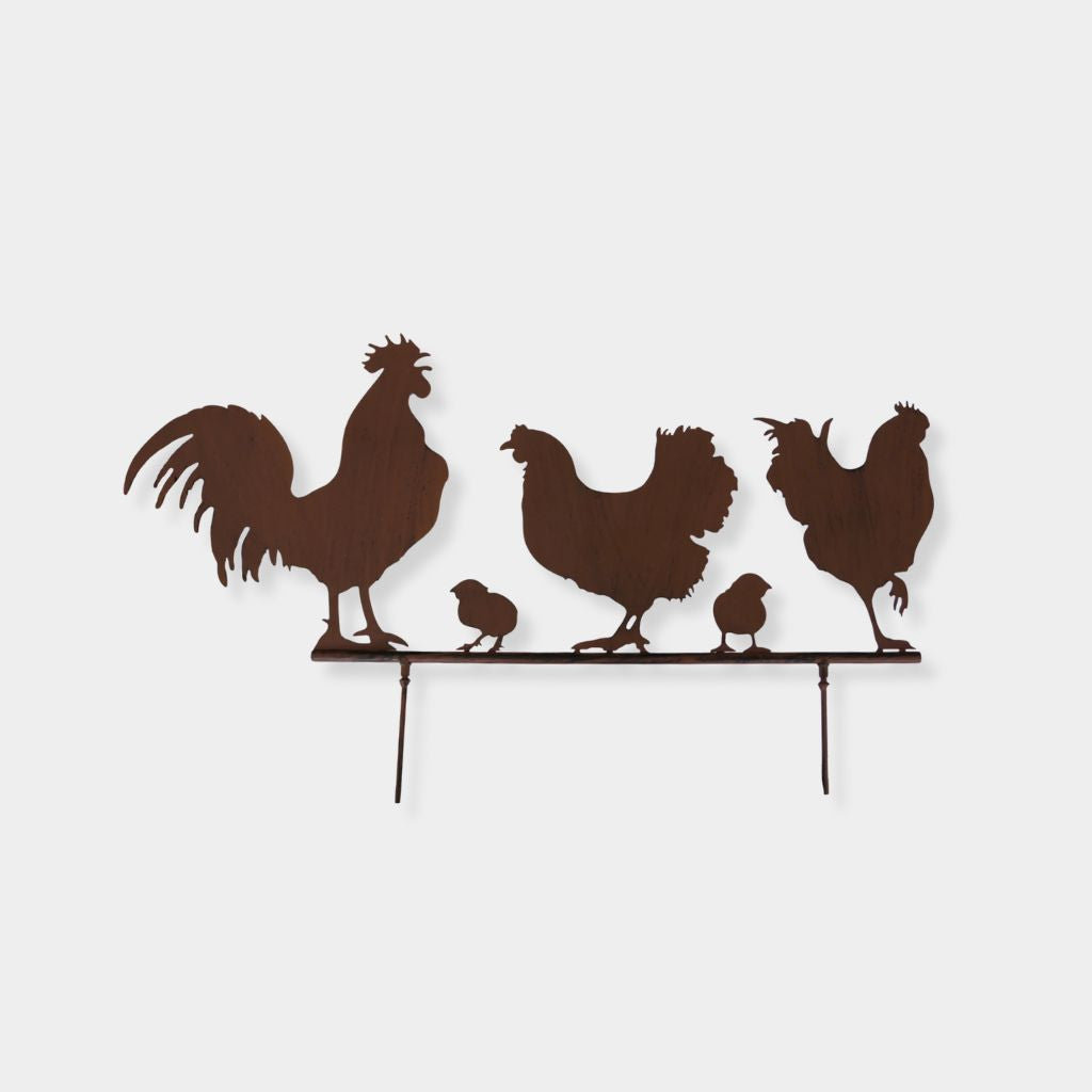 Henhouse Garden Stake